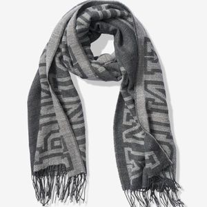 Victoria's Secret PINK Two Tone BLANKET SCARF NWT